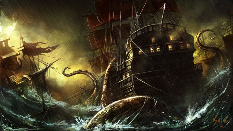 [Off]Piratez of Nowhere: At da bloody zeaz  Kraken